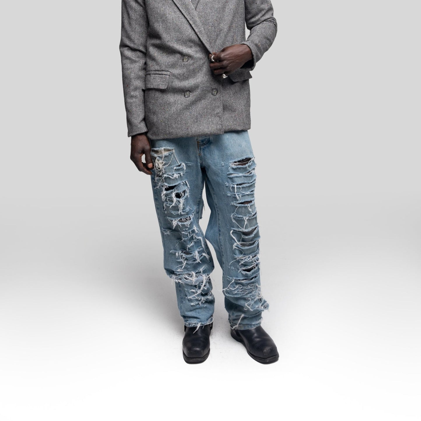 Distress Denim Pant