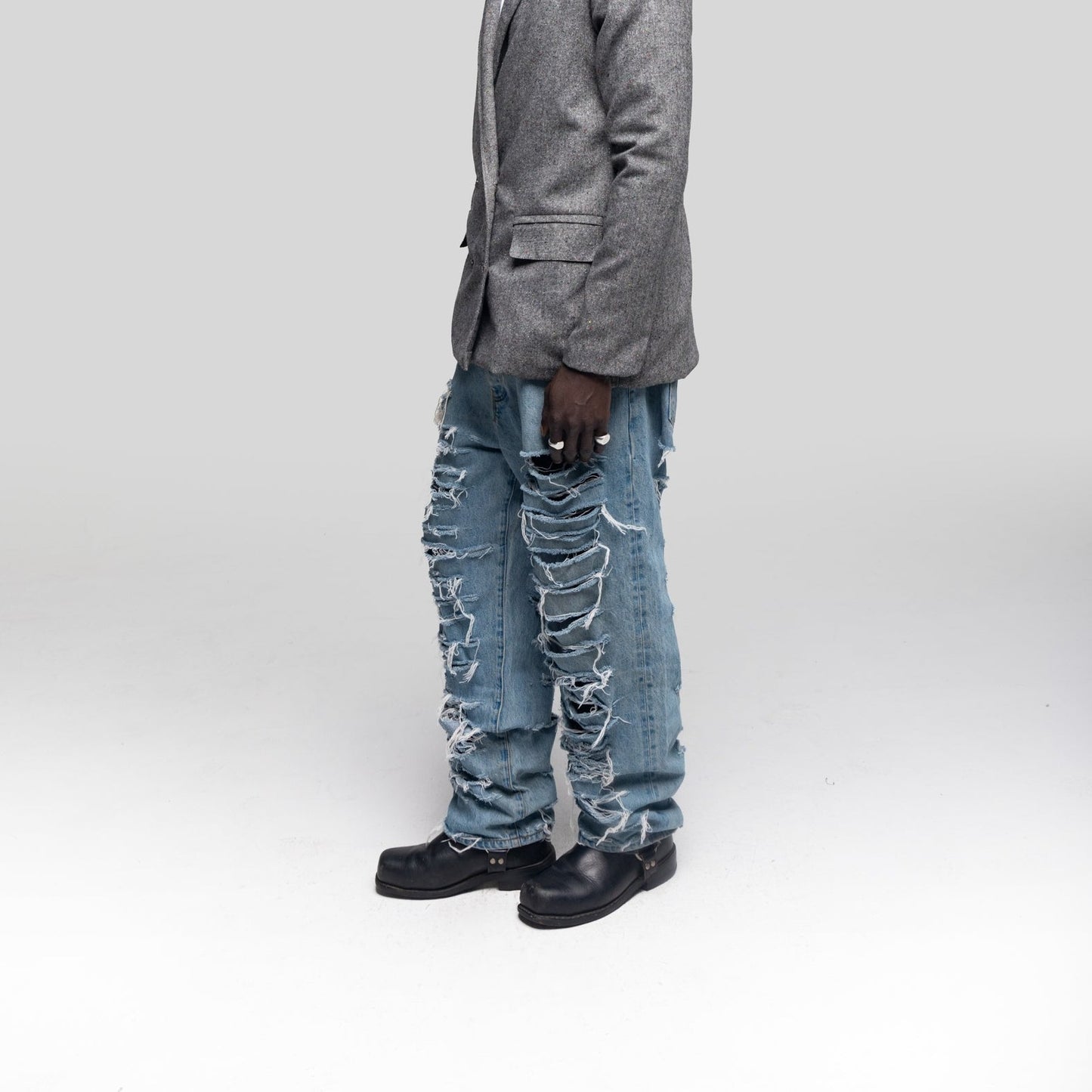 Distress Denim Pant