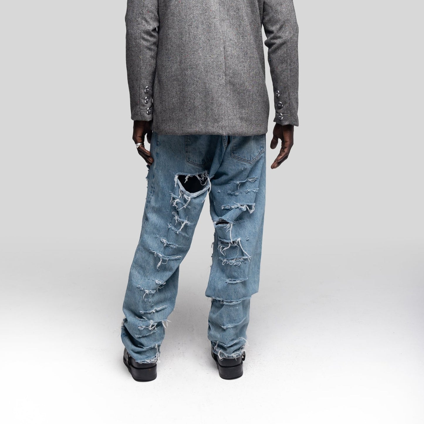 Distress Denim Pant