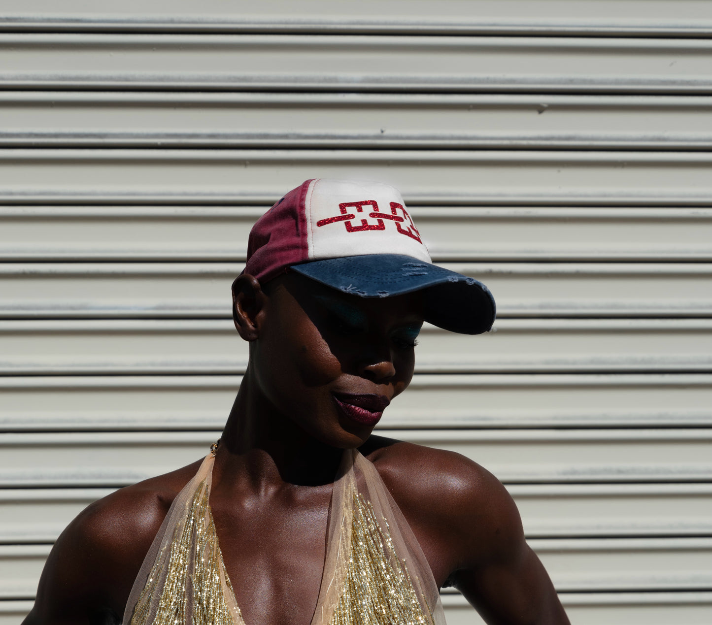 Distressed Link Trucker Hat