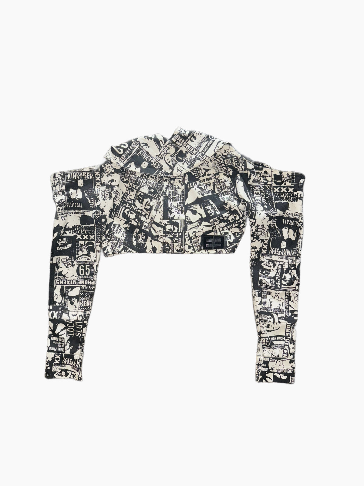 The Hotline Denim Cropped Jacket