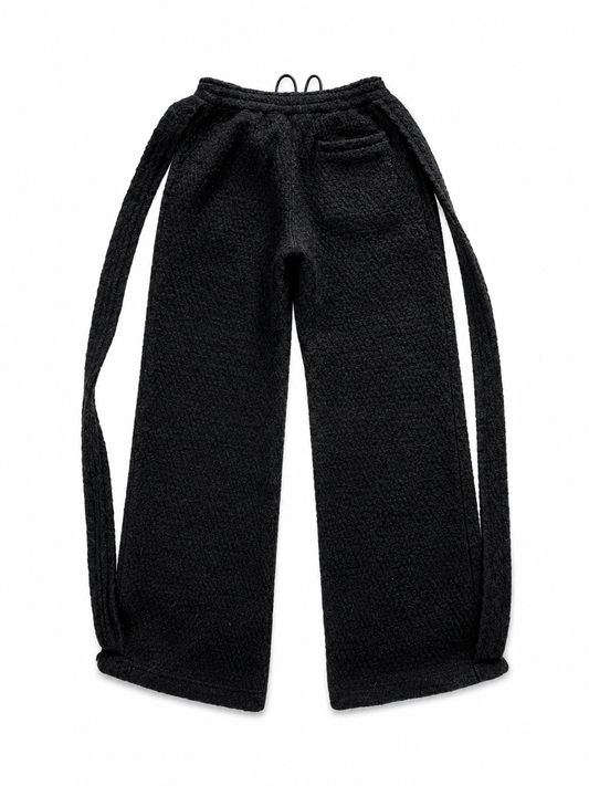 Black Parachute Trousers