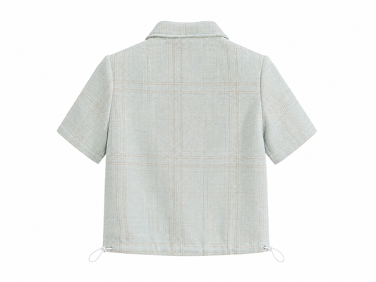 Plaid Polo Shirt