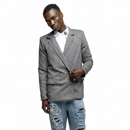 Candy Grey Blazer