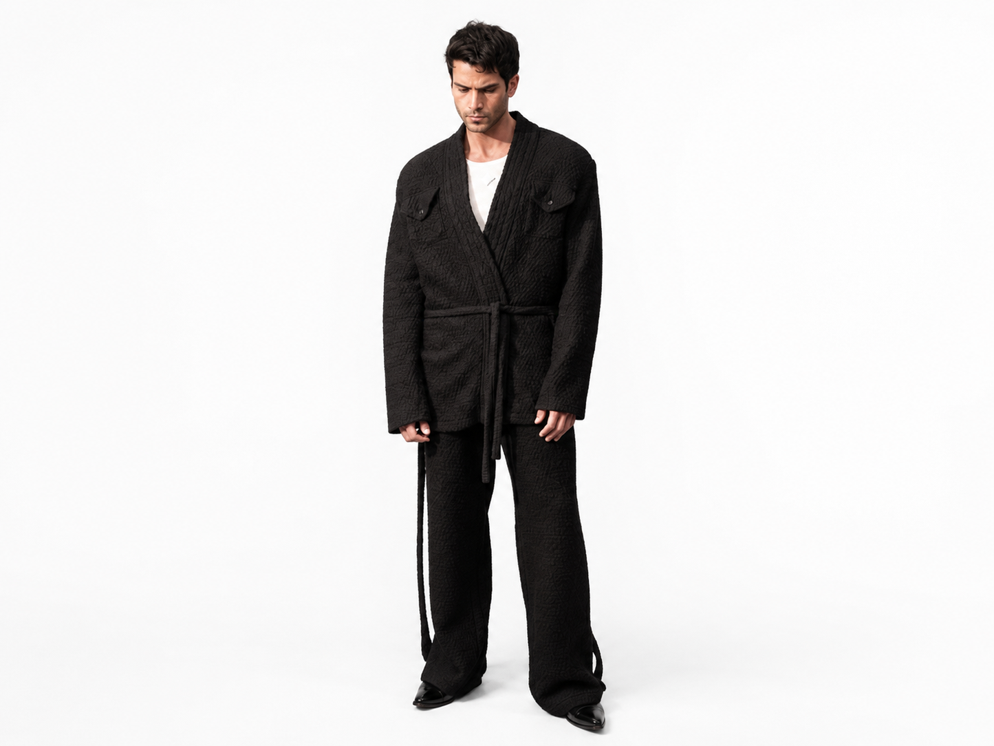 Black Parachute Trousers
