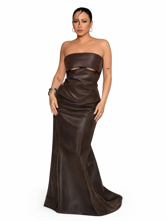 Andre Emery Cora Corseted Top