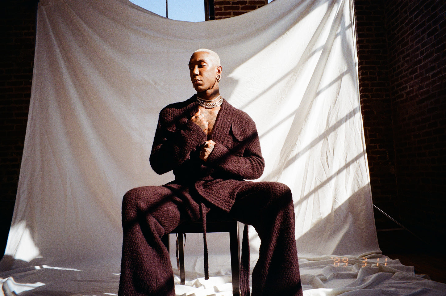 Black Parachute Trousers