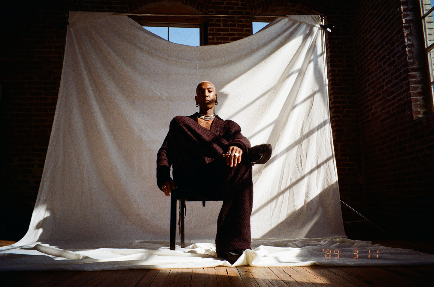 Black Parachute Trousers