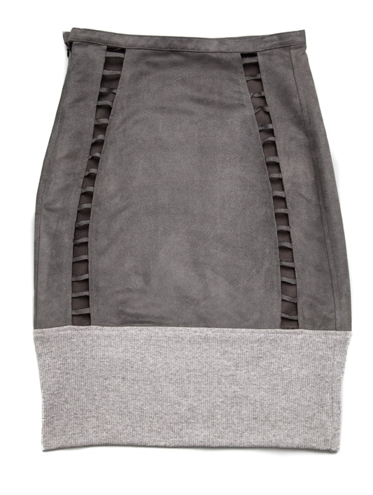 AE Smoke Panel Pencil Skirt