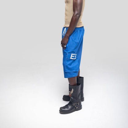 Cargo Denim Shorts