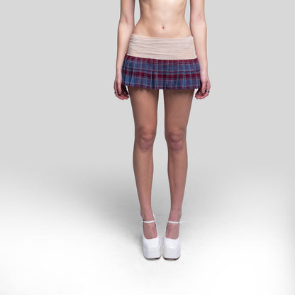 Louloutte Micro Mini Pleated Skirt