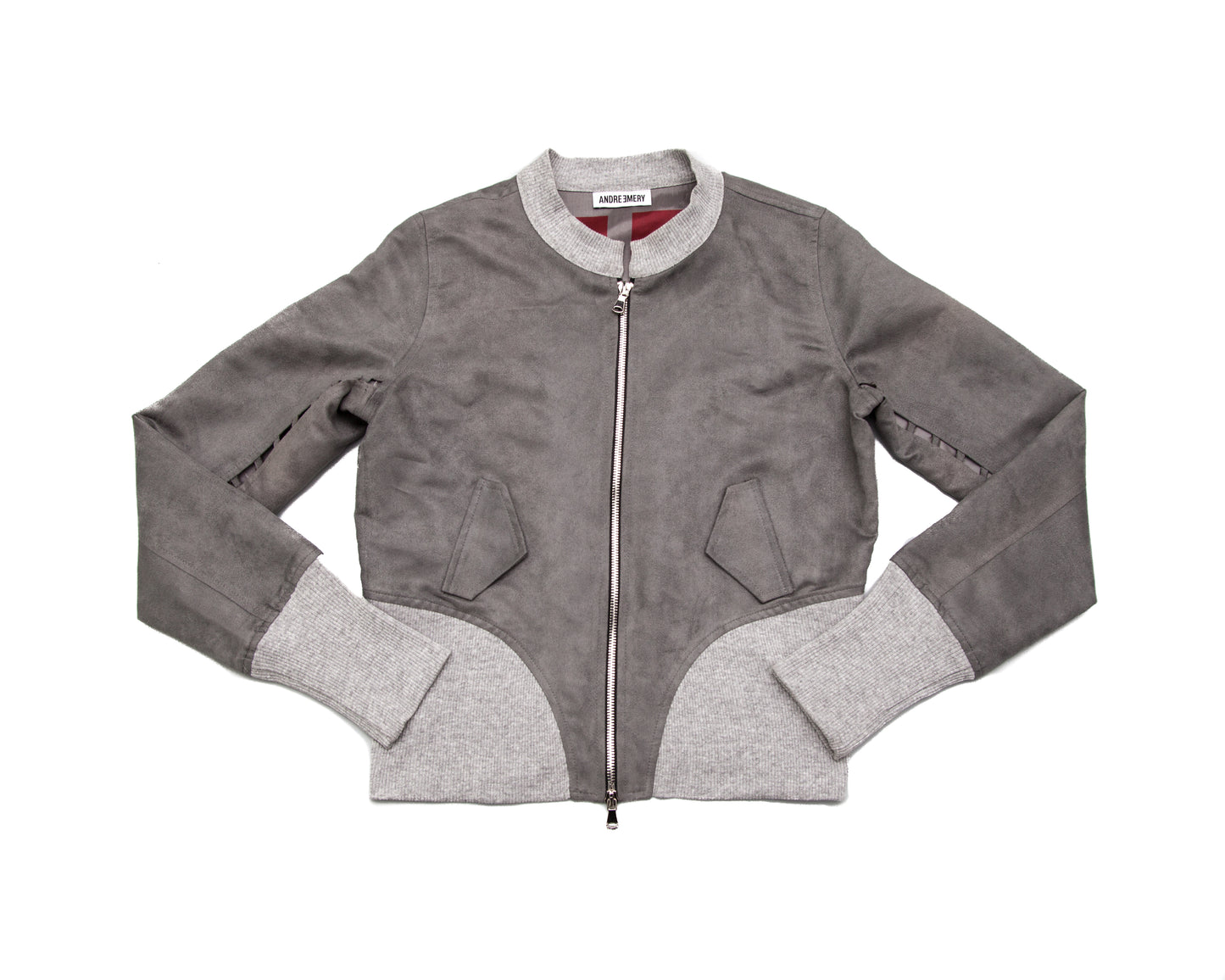 AE Suede Panel Bomber