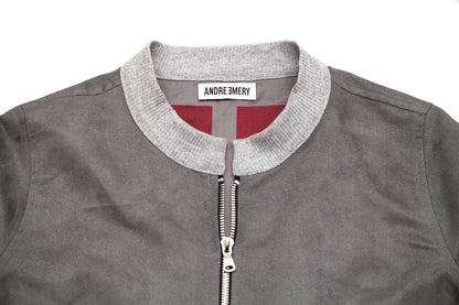 AE Suede Panel Bomber