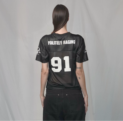Politely Raging Football Jersey