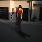 Tulle Sleeveless Overlay Gown