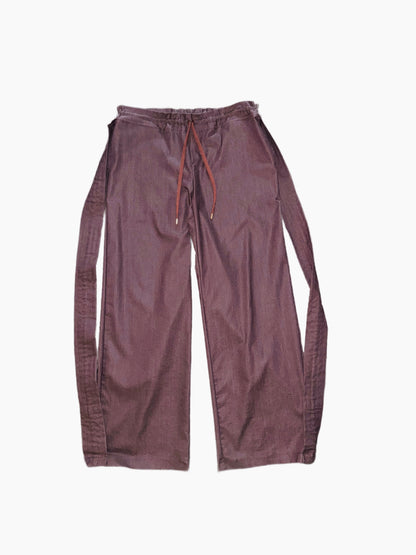 Maroon Parachute Trouser