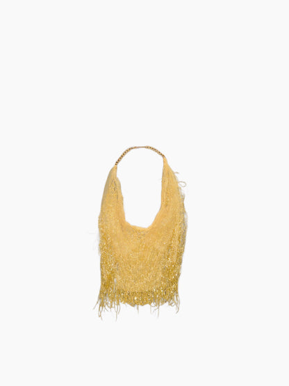 Gold Fringe Mini Top