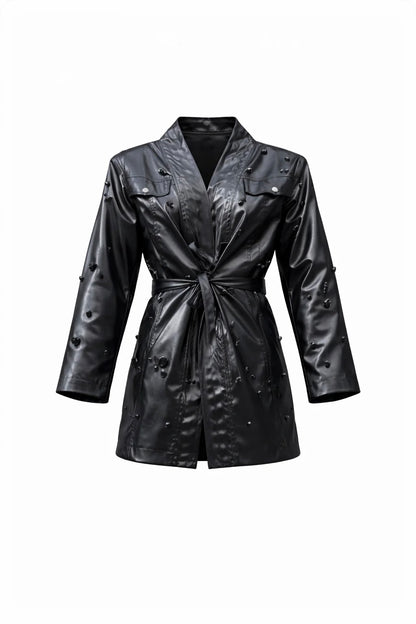 The Anointed Leather Kimono