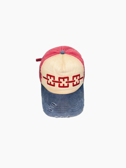 Distressed Link Trucker Hat