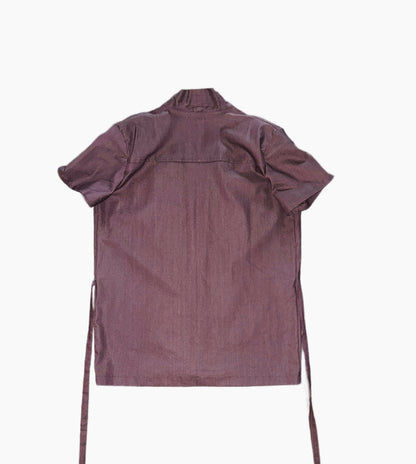 Maroon Denim Kimono