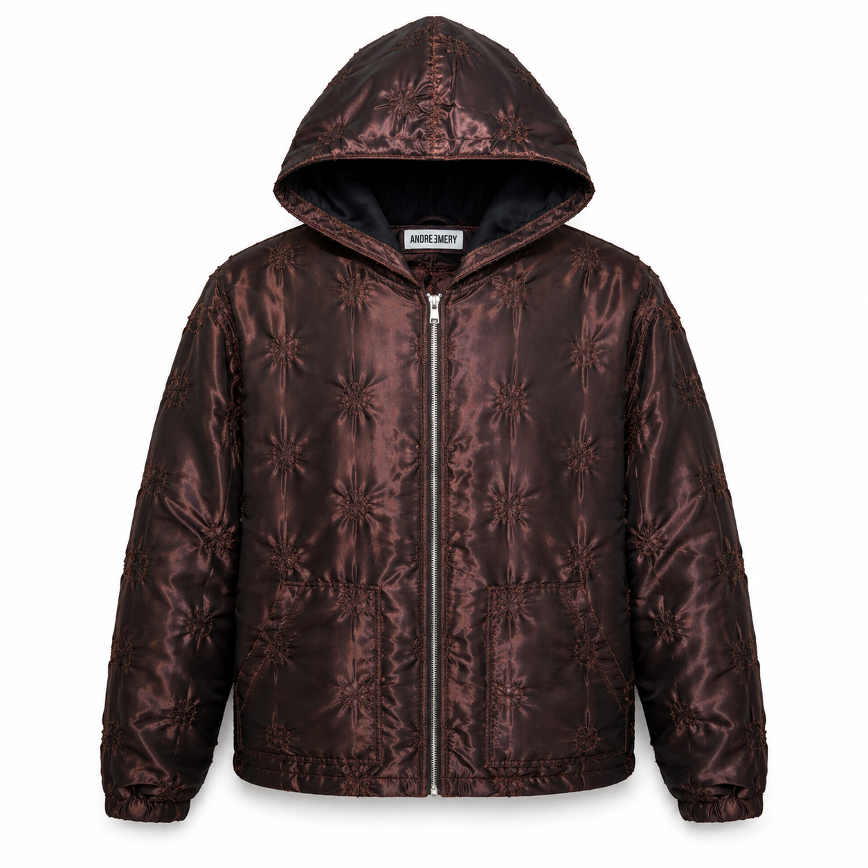 Oil Spill Zip Up Hoodie