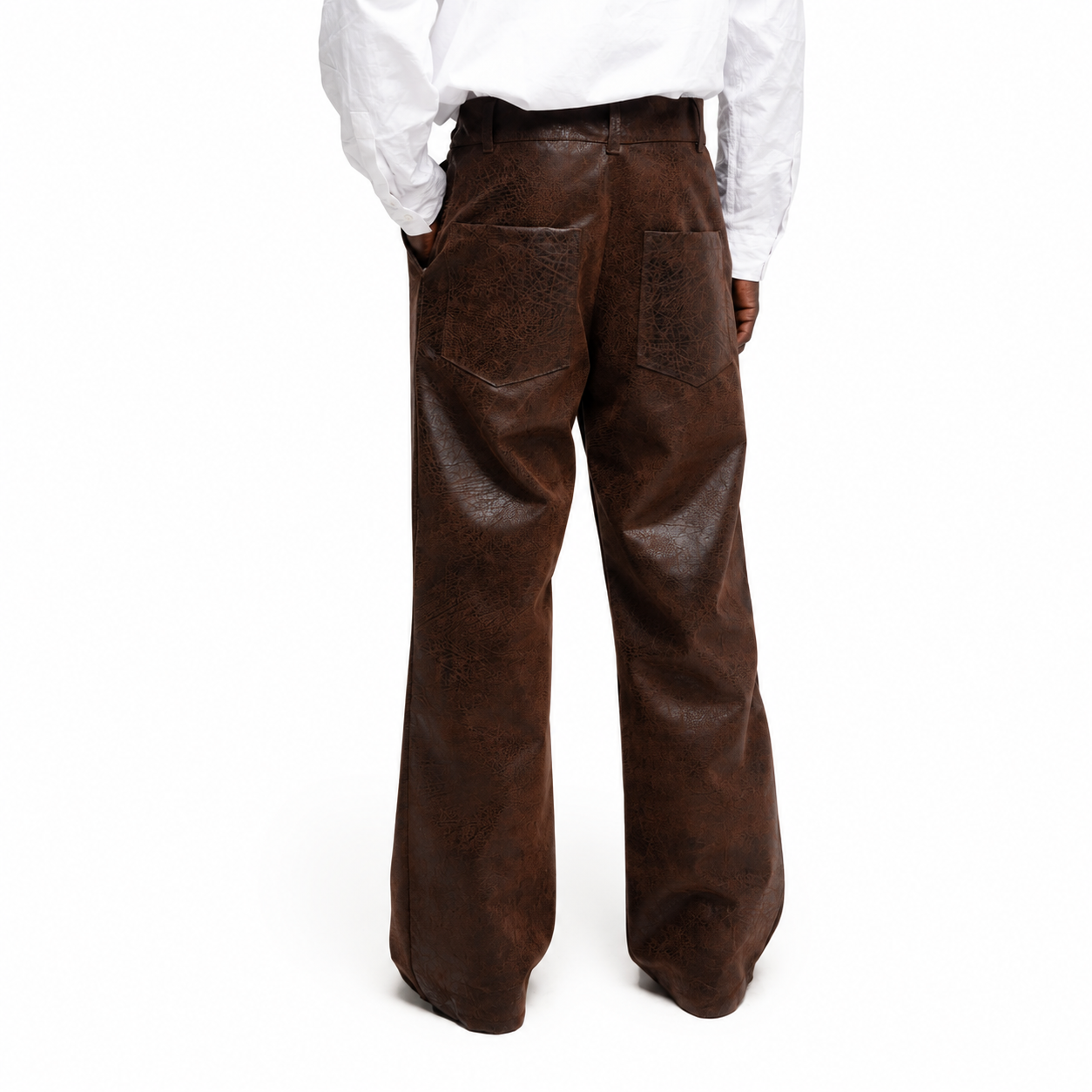 Desto Leather Trousers