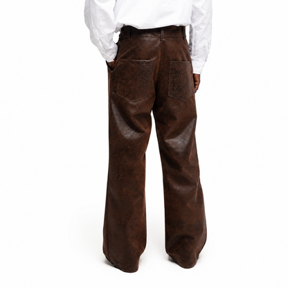 Desto Leather Trousers