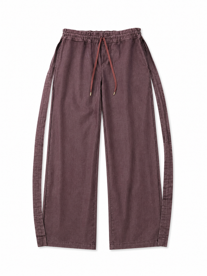 Maroon Parachute Trouser