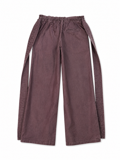 Maroon Parachute Trouser