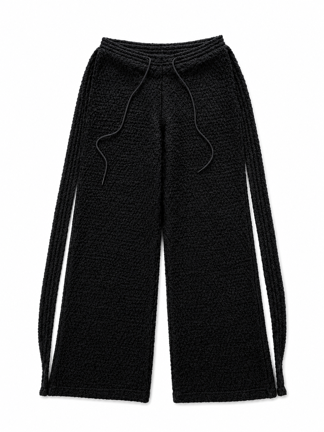 Black Parachute Trousers