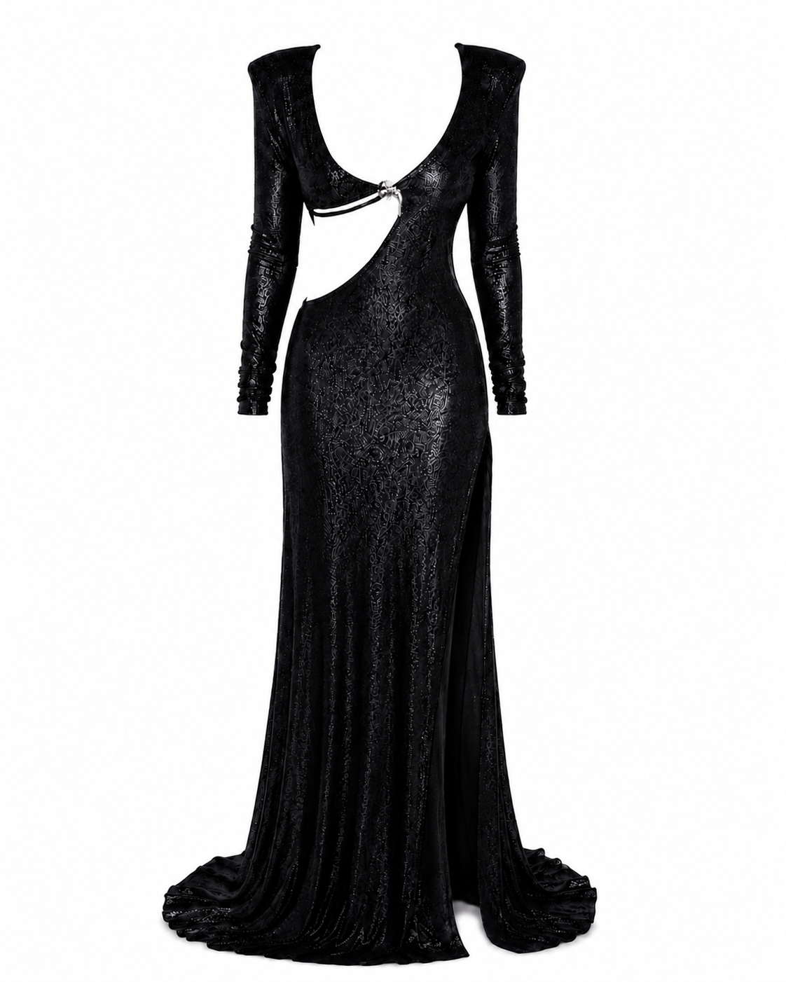 Long Sleeve Dagger Dress