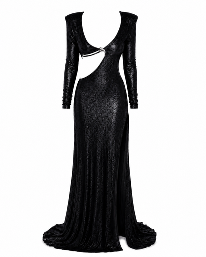 Long Sleeve Dagger Dress