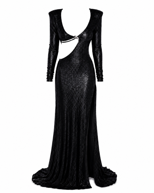 Long Sleeve Dagger Dress