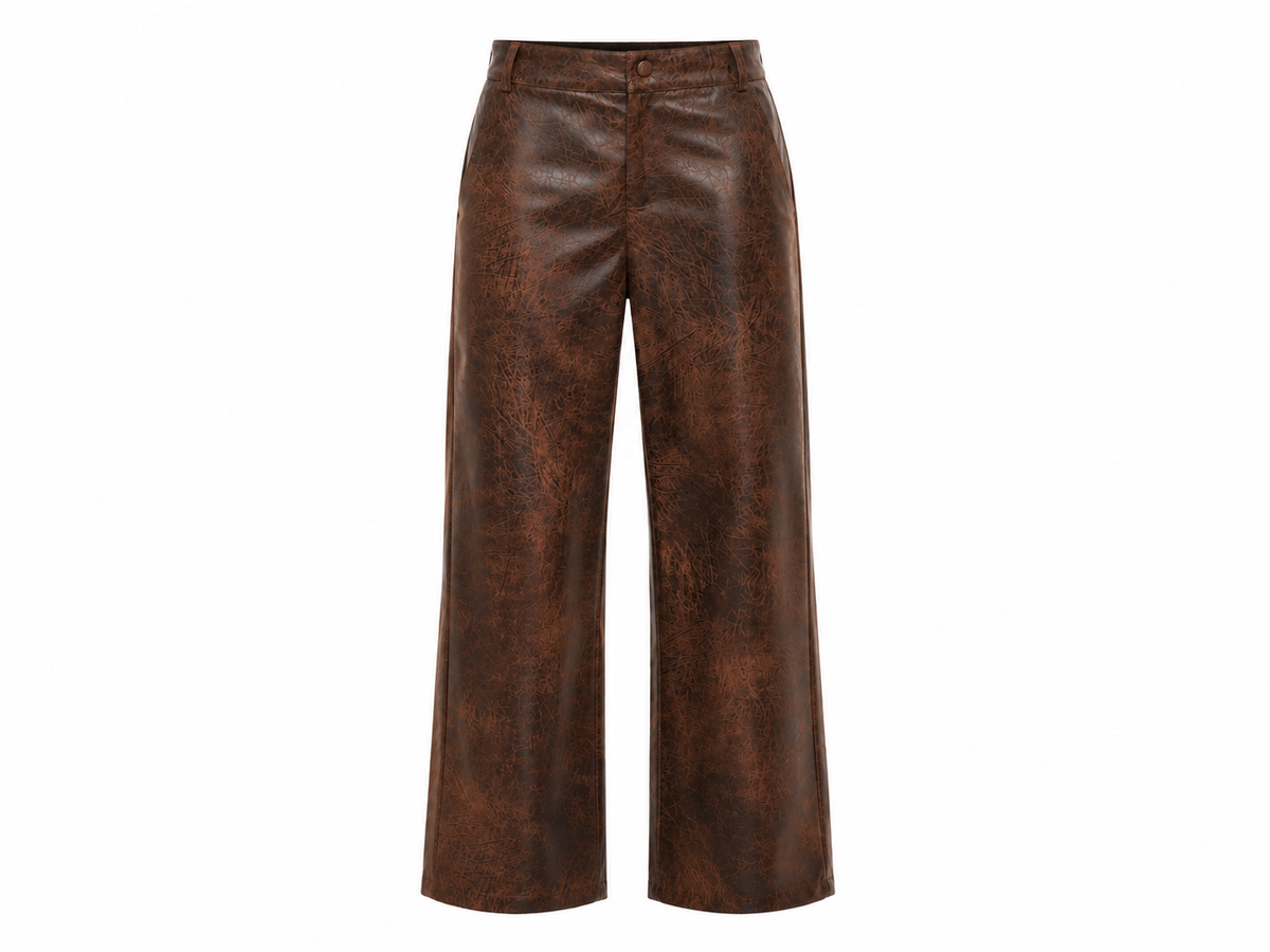 Desto Leather Trousers