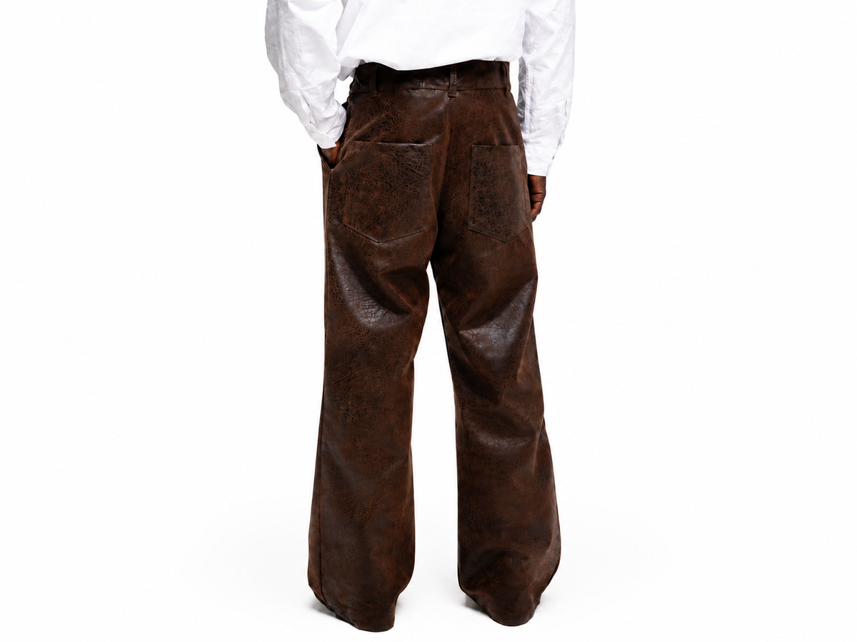 Desto Leather Trousers