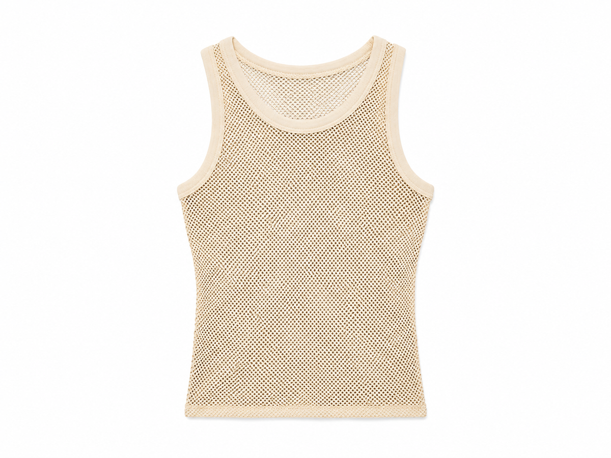 Coffee Knit Tank Top