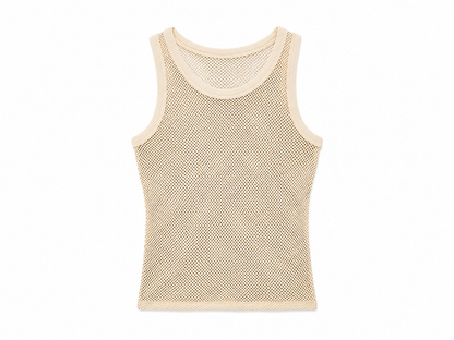 Coffee Knit Tank Top