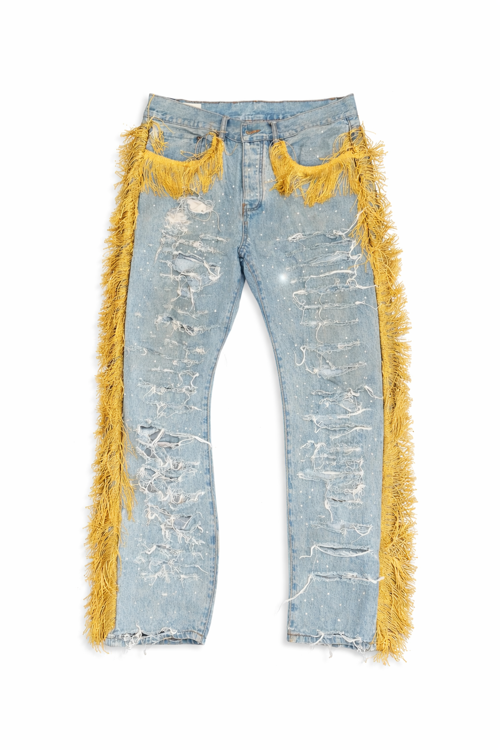 Distress Denim Pant