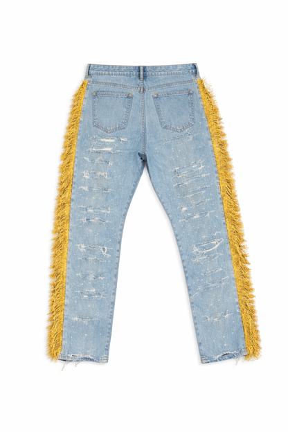 Distress Denim Pant