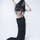 Andre Emery Ruffle Maxi Skirt