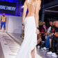 Andre Emery Anjea Cut-Out One-Shoulder Gown