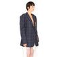 Plaid ‘’XOXO’’ Blazer