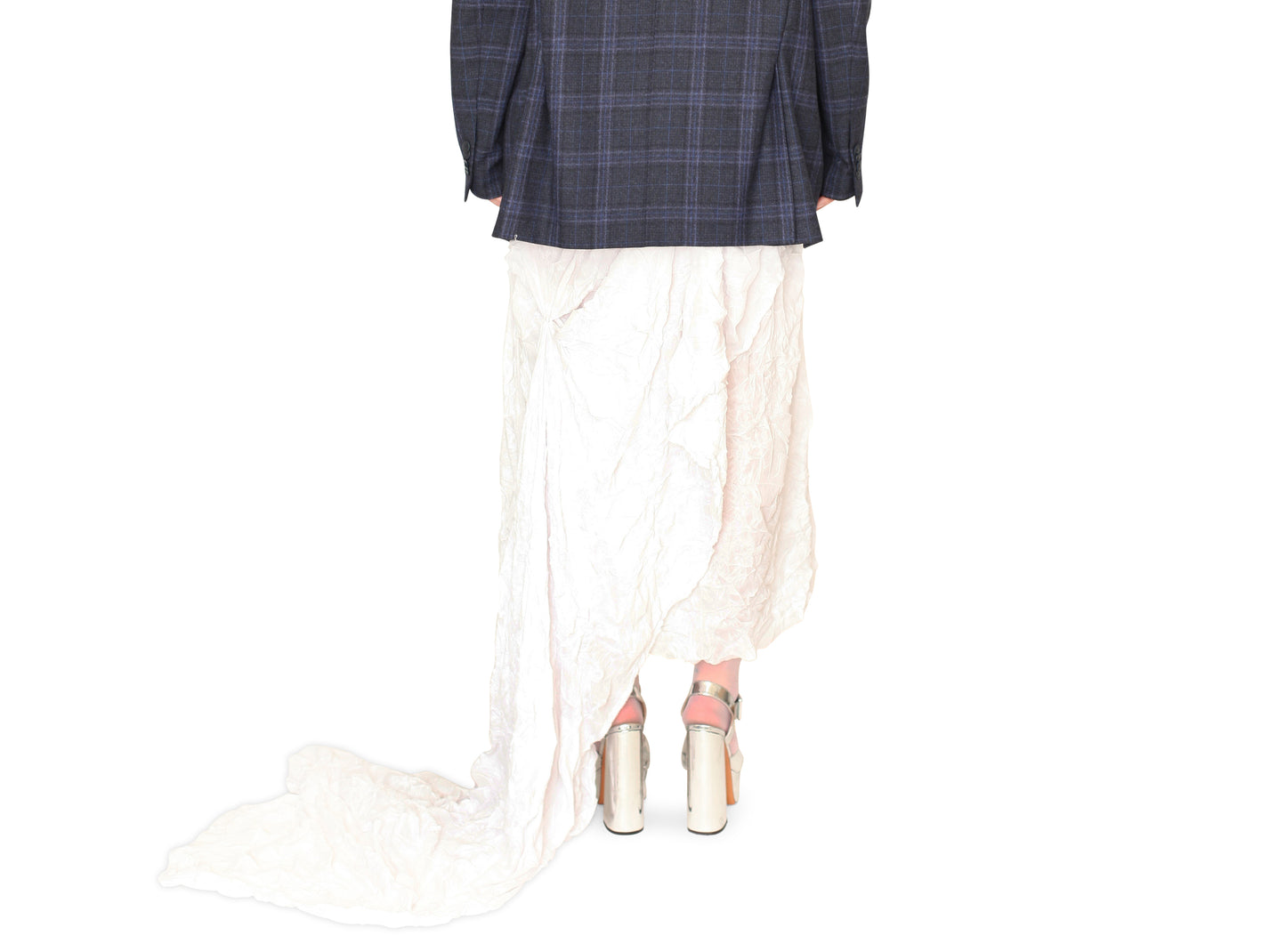 Plaid ‘’XOXO’’ Blazer