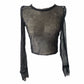 SPIDER WEB MESH TOP