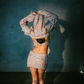 Bouclé Miniskirt
