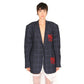 Plaid ‘’XOXO’’ Blazer